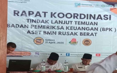 Bendahara MIN 11 Gunungkidul Hadiri Rakor Tindak Lanjut Temuan BPK Terkait BMN Rusak Berat