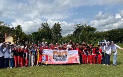 Drumband MIN 11 Gunungkidul Meriahkan Pawai Hari Jadi ke-78 Desa Sidorejo